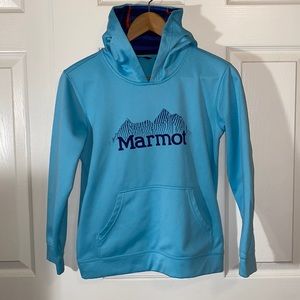 Boys Marmot Hoodie Sweatshirt